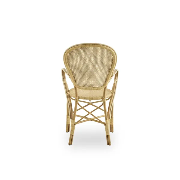 Rossini Dining Chair with Armrests Natural