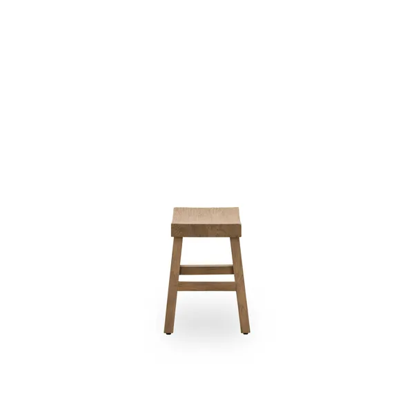 Taburete Charles de Teca