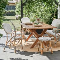 Simone Stool White