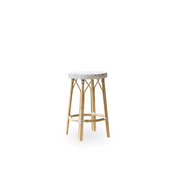 Simone Bar Stool H68 White