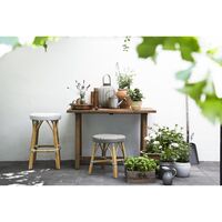 Simone Bar Stool H68 White