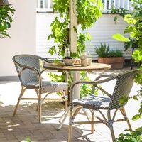 Sedia da Caffè Madeleine Taupe