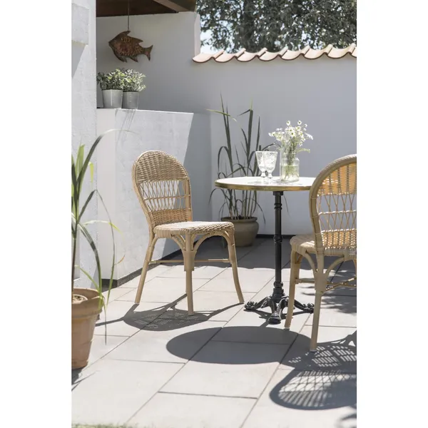 Ofelia Exterior Garden Chair Nature