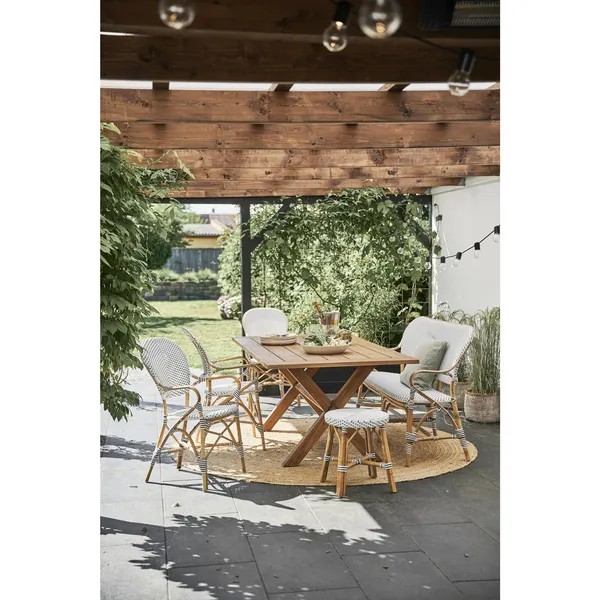 Colonial Garden Table 160x100 cm Teak