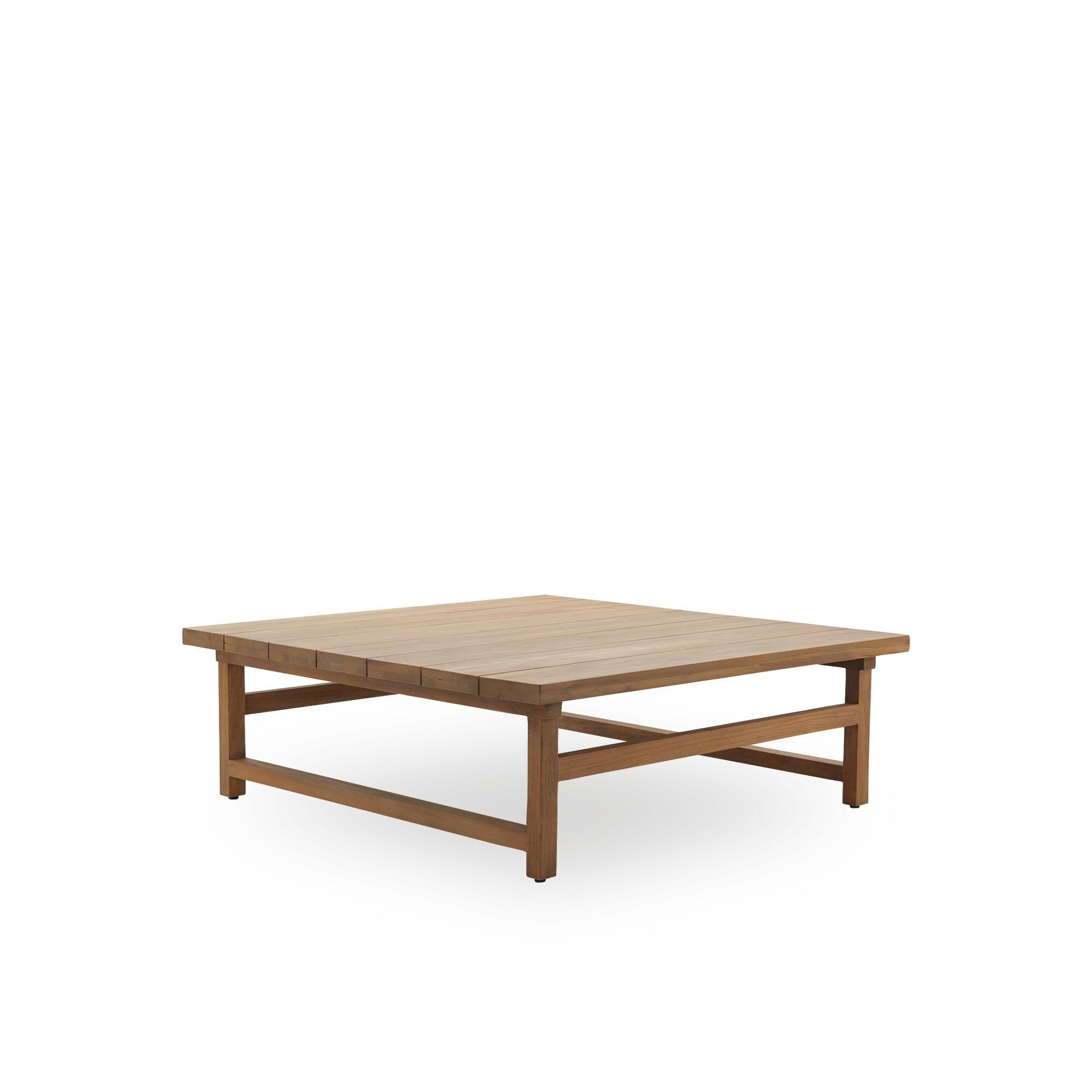 Julian Utendørs Salongbord 120x120 cm Teak