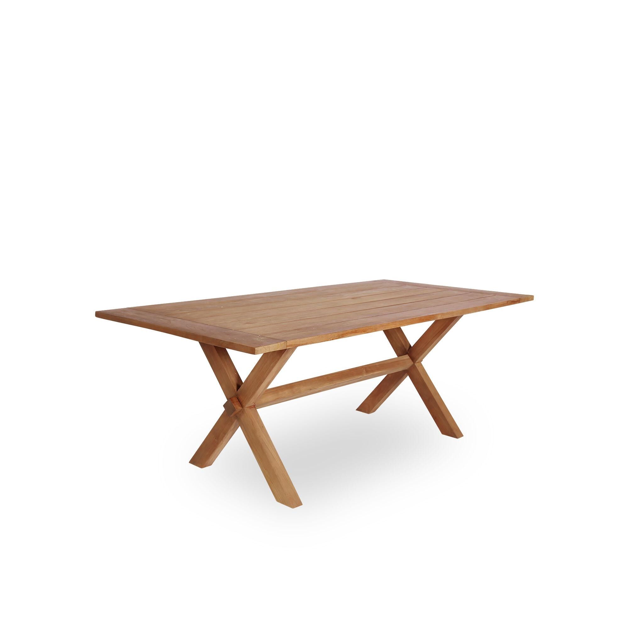 Spisebord i Kolonistil, 200x100 Cm, Teak