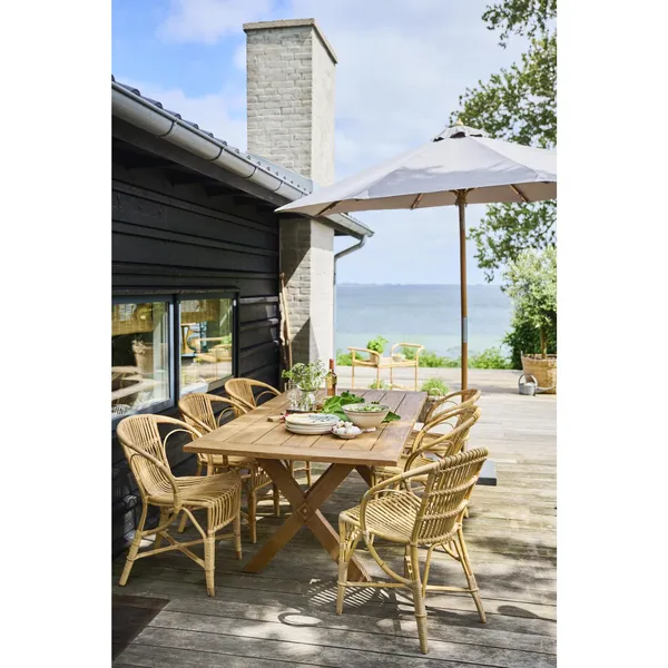 Colonial Dining Table 200x100 cm Teak