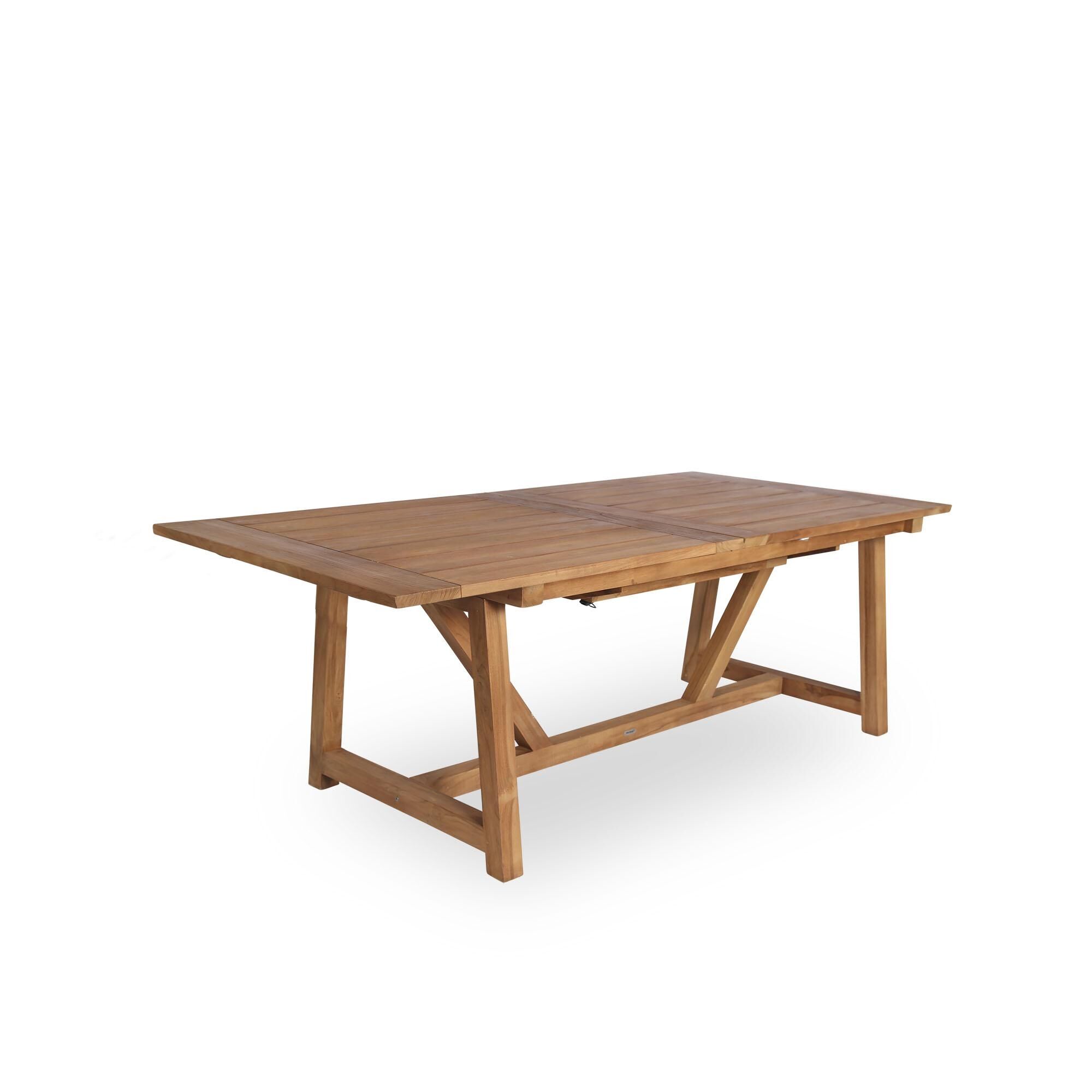 George Spisebord 200x100 cm Teak