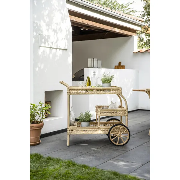 James Exterior Trolley Natural
