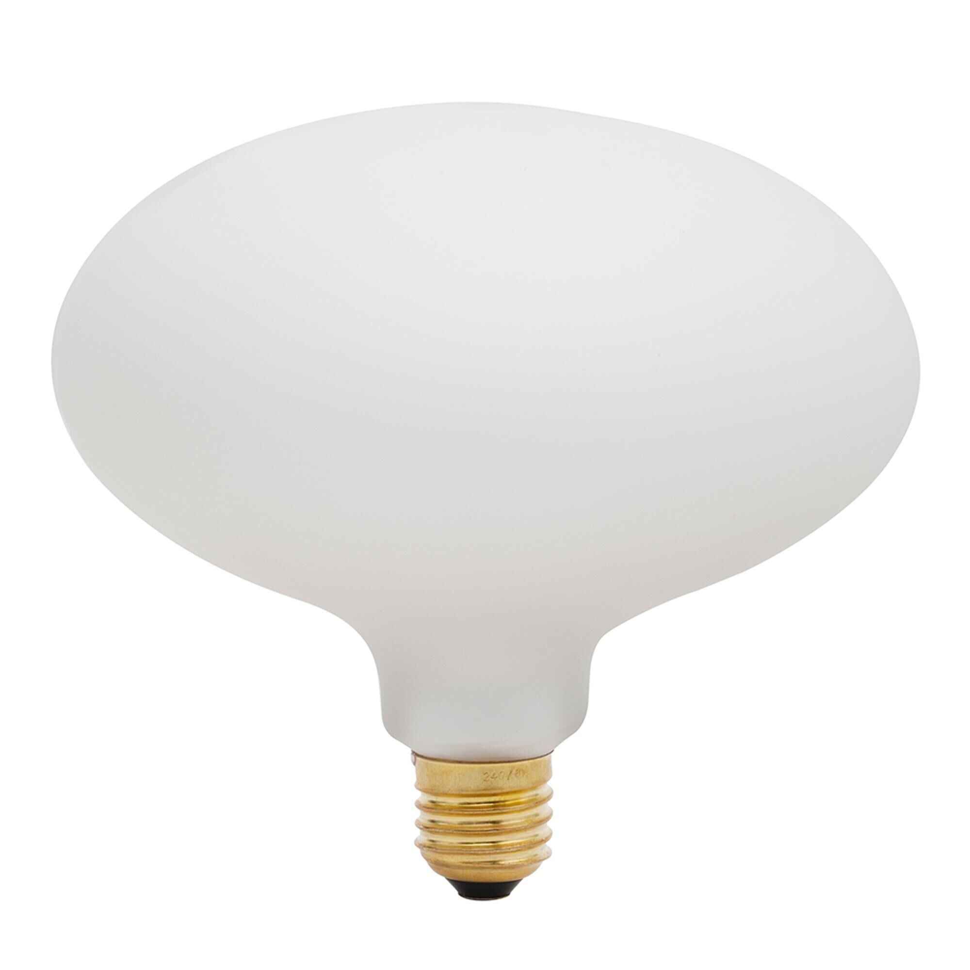 Oval Ll E27 LED Pre 8W 2000-2800K Mat Porceln