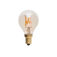 Pluto E14 LED-lamp 3W Getint Glas