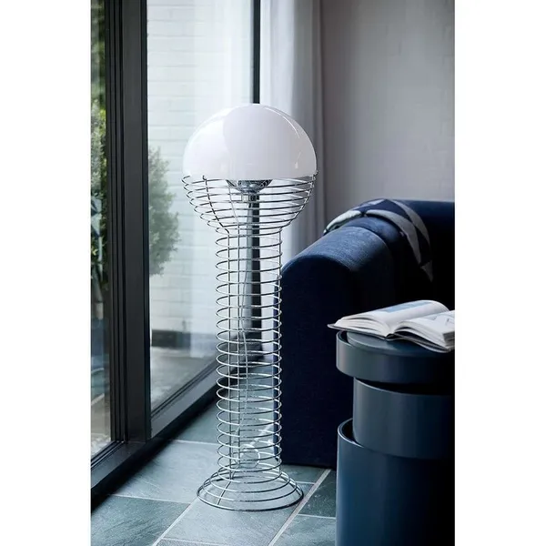 Wire Floor Lamp White