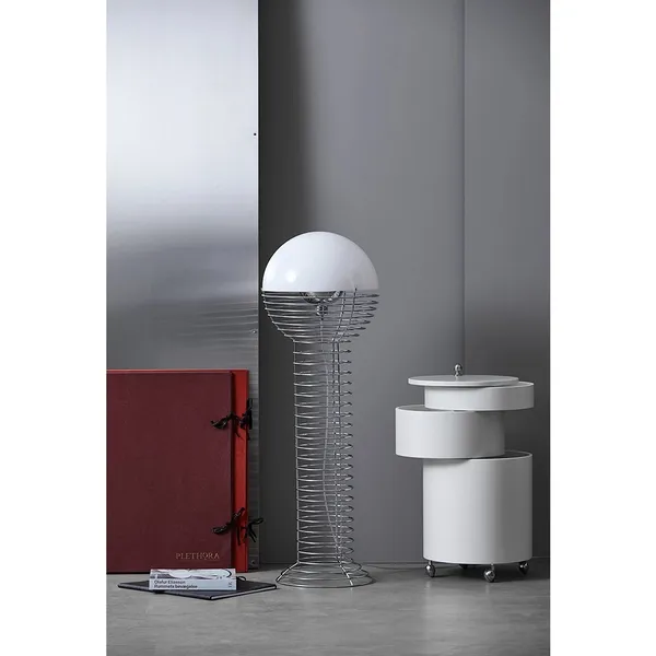 Wire Floor Lamp White