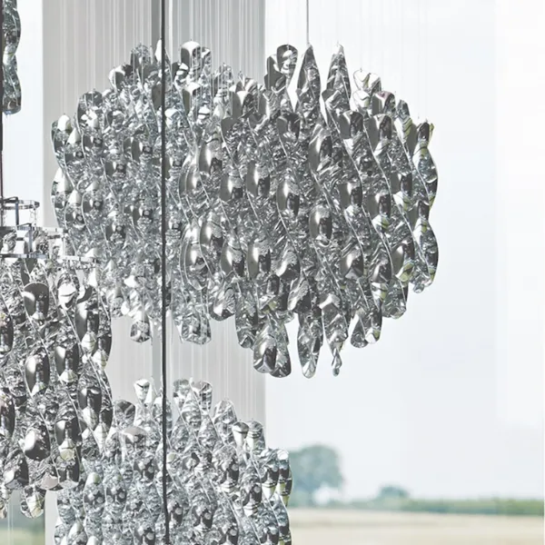 Spiral SP1 Pendelleuchte Silber