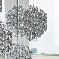 Spiral SP1 Pendelleuchte Silber