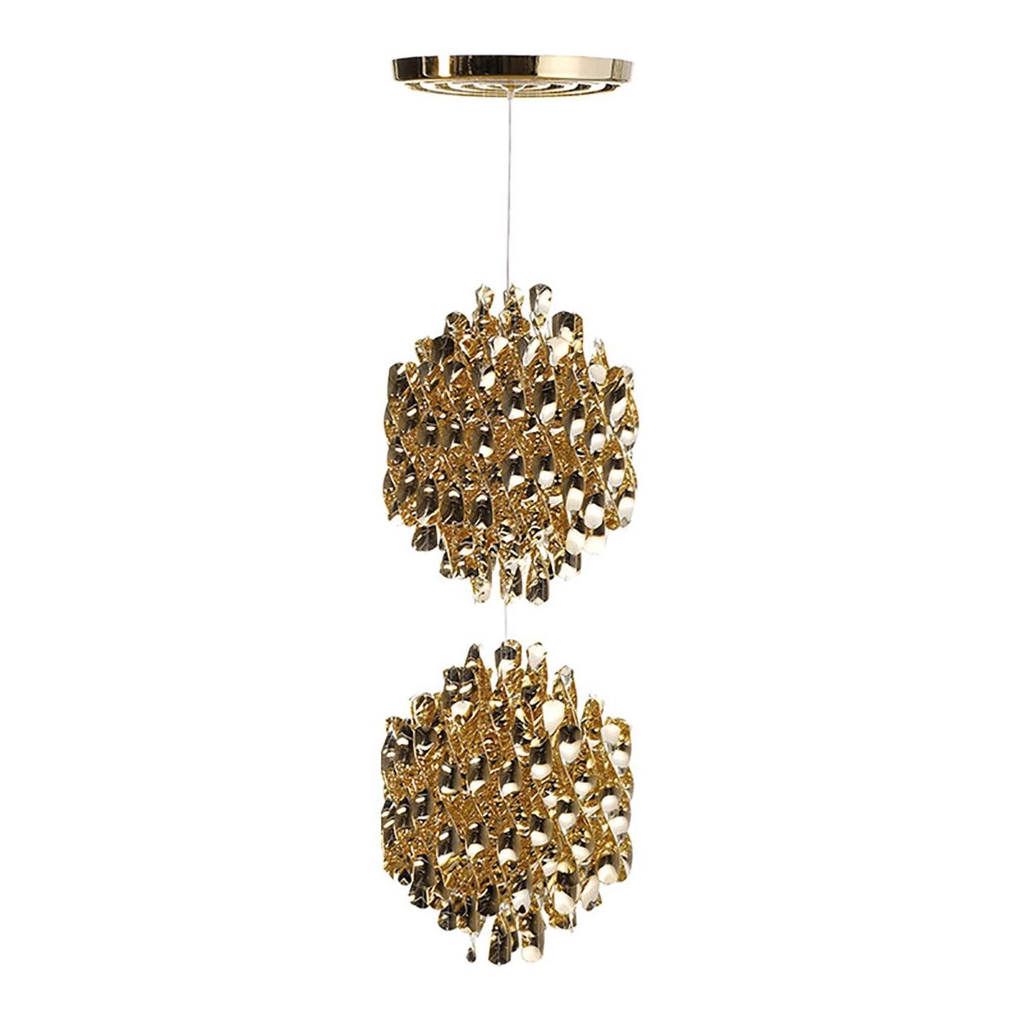 Spiral SP2 Taklampa Guld