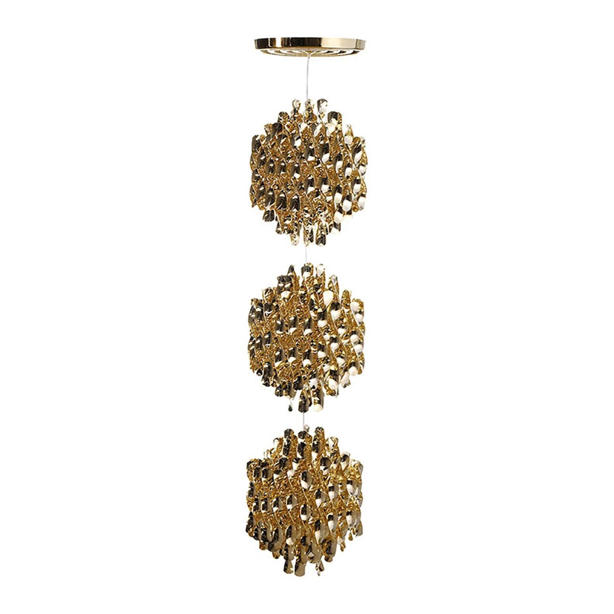 Spiral SP3 Taklampa Guld