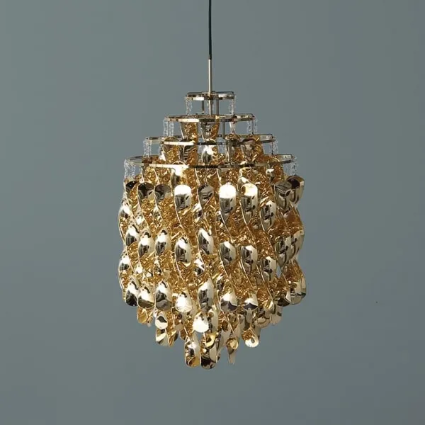 Spiral SP01 Pendant Gold