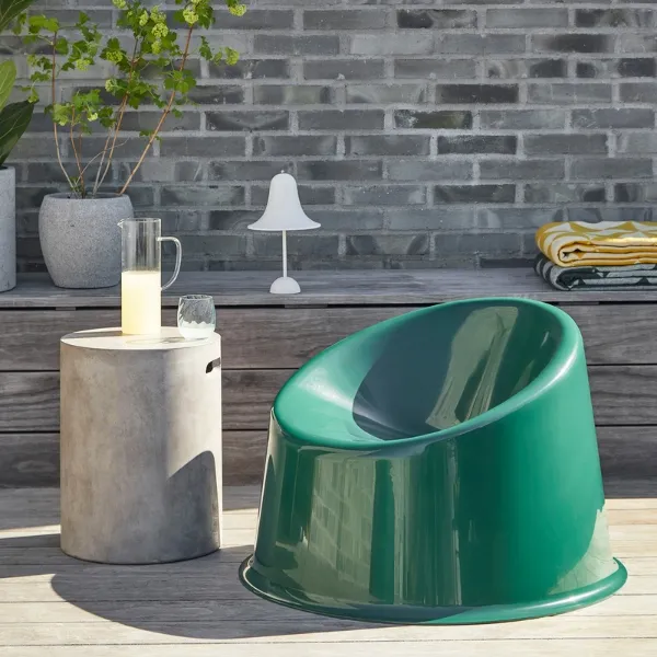 Panto Pop Chair Dark Green