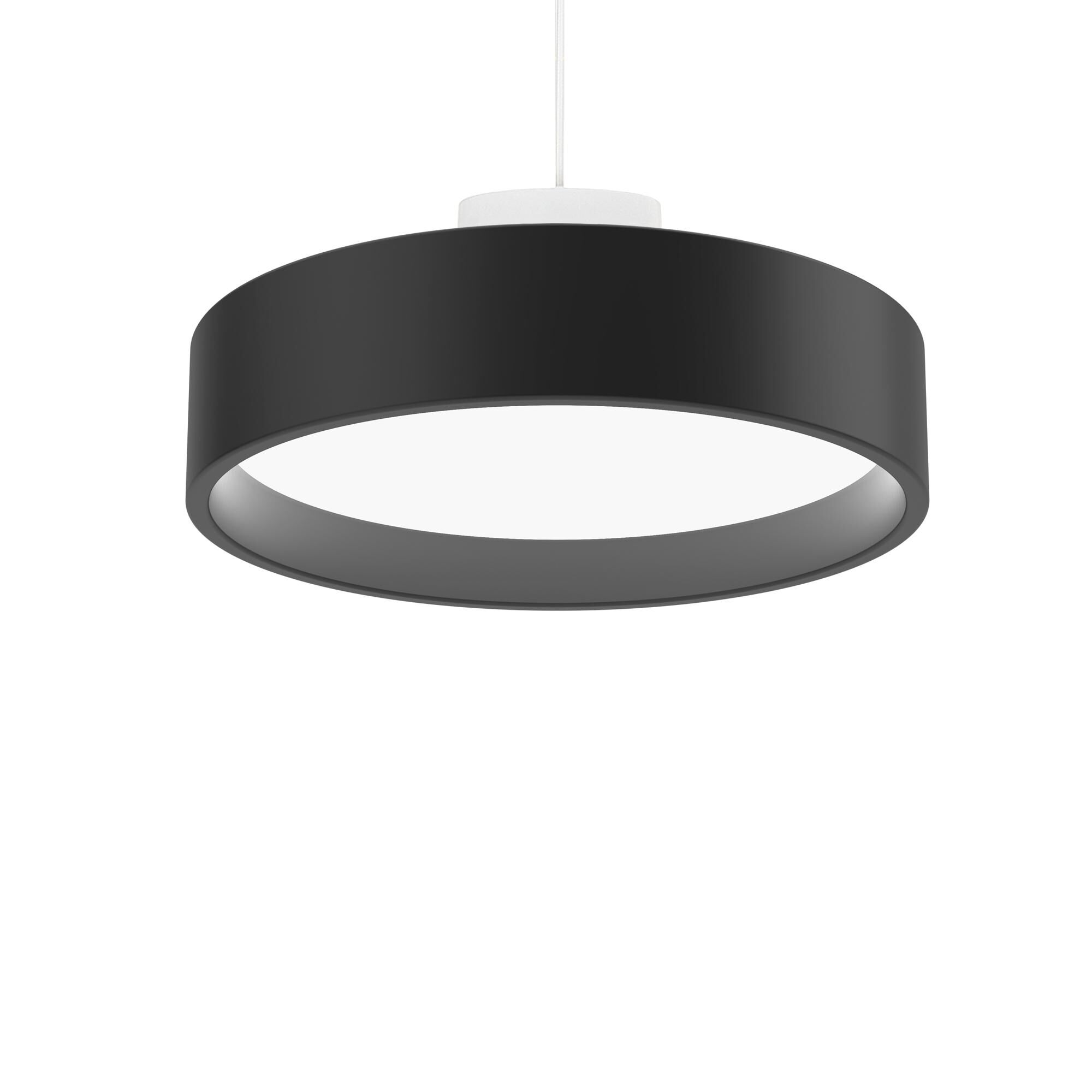 LP Circle Taklampa Opal Diffuser &Oslash;26 3000K & Dali/ Ljusknapp- Dim Svart