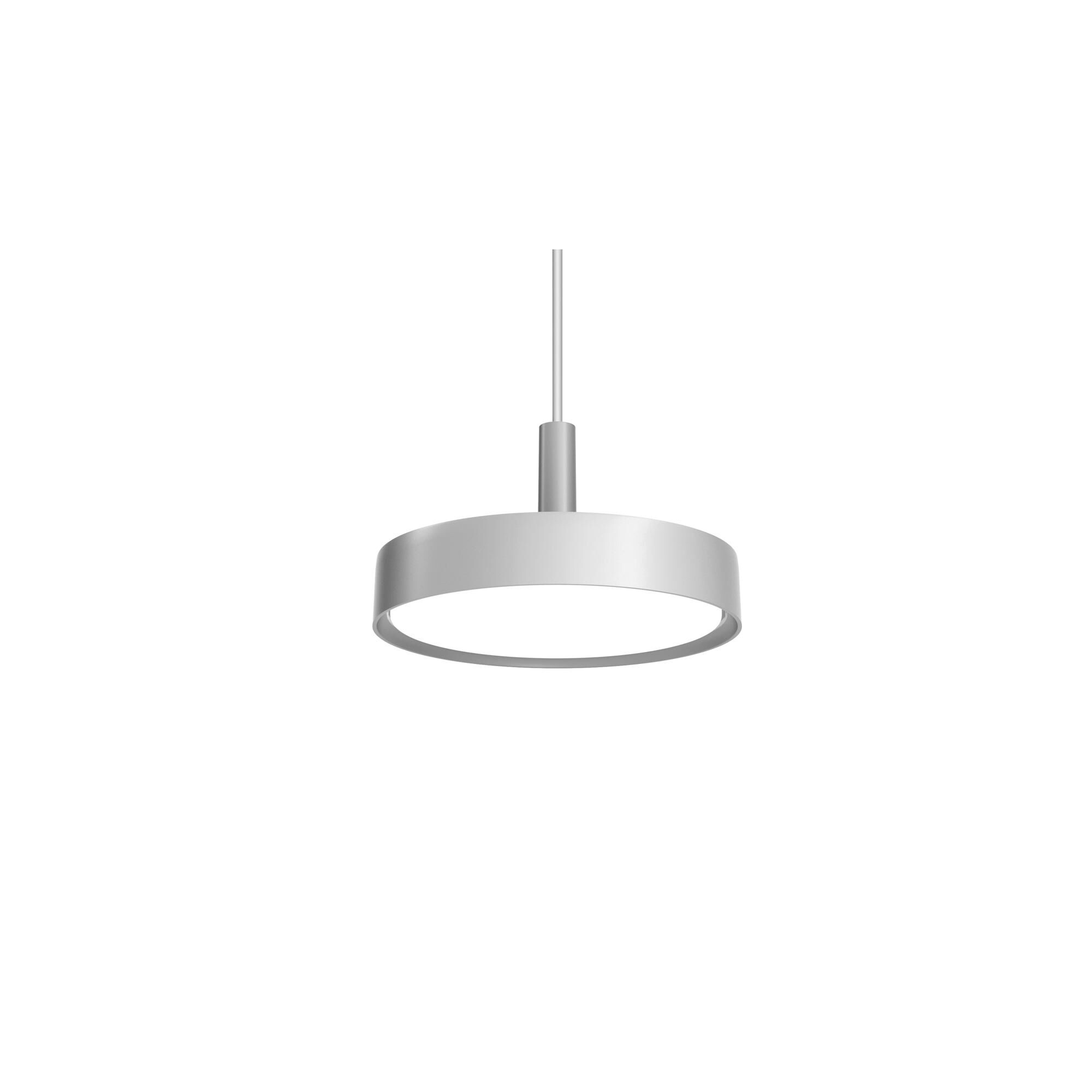 LP Slim Taklampe É25 3000K og Dali Mørk Rå Aluminium