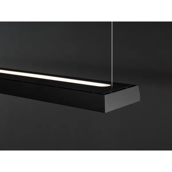 LP Slim Pendel Enkelt 3000K & Dali Sort