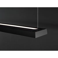 LP Slim Pendel Enkelt 3000K & Dali Sort