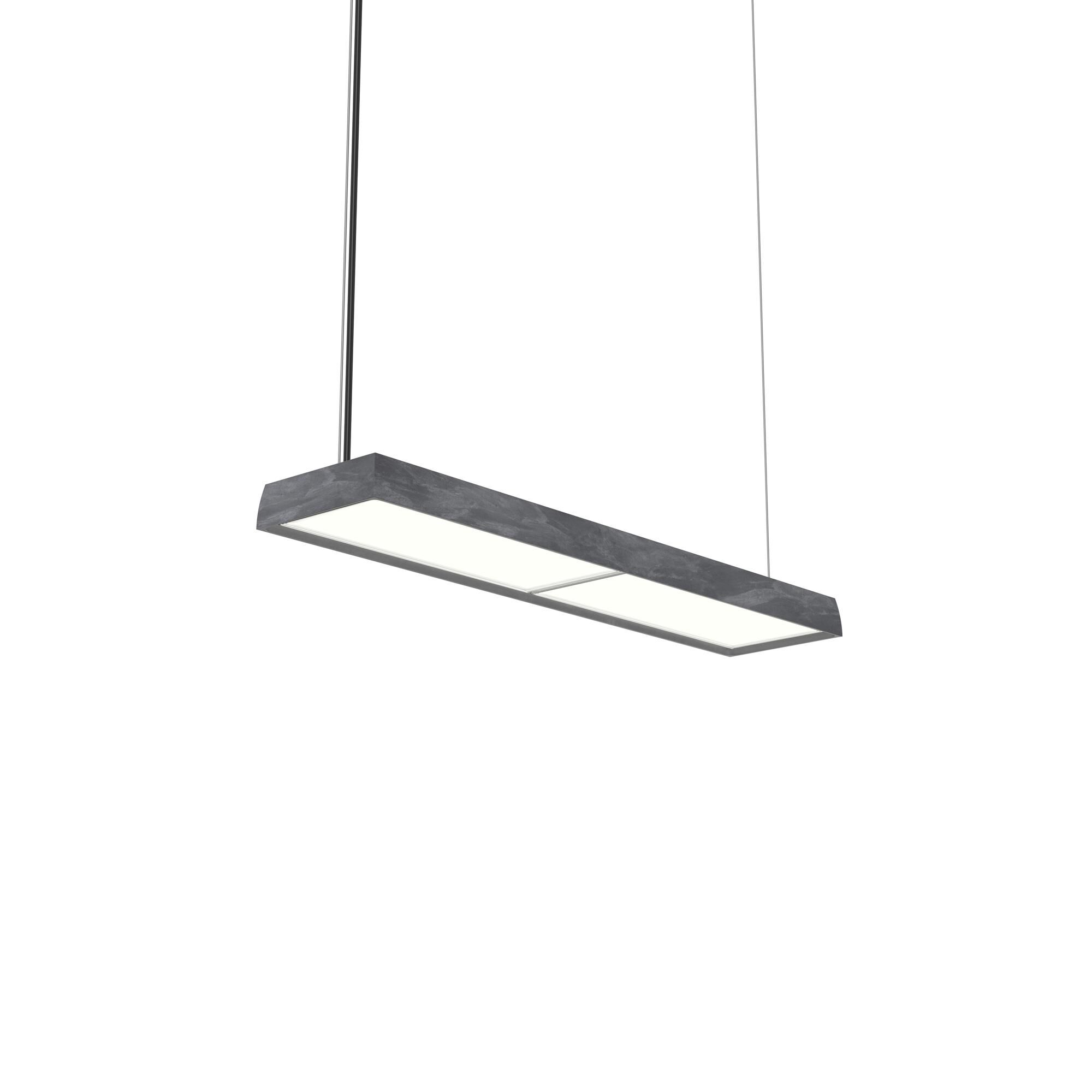 LP Slim Pendel Enkelt 3000K & Dali Mrk R Aluminium
