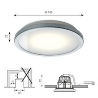 AJ Munkegaard LED Upgrade Kit 3000K V3 & Dali Chrom