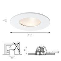Plafoniera Basic 3000K V3 e Dali Bianco