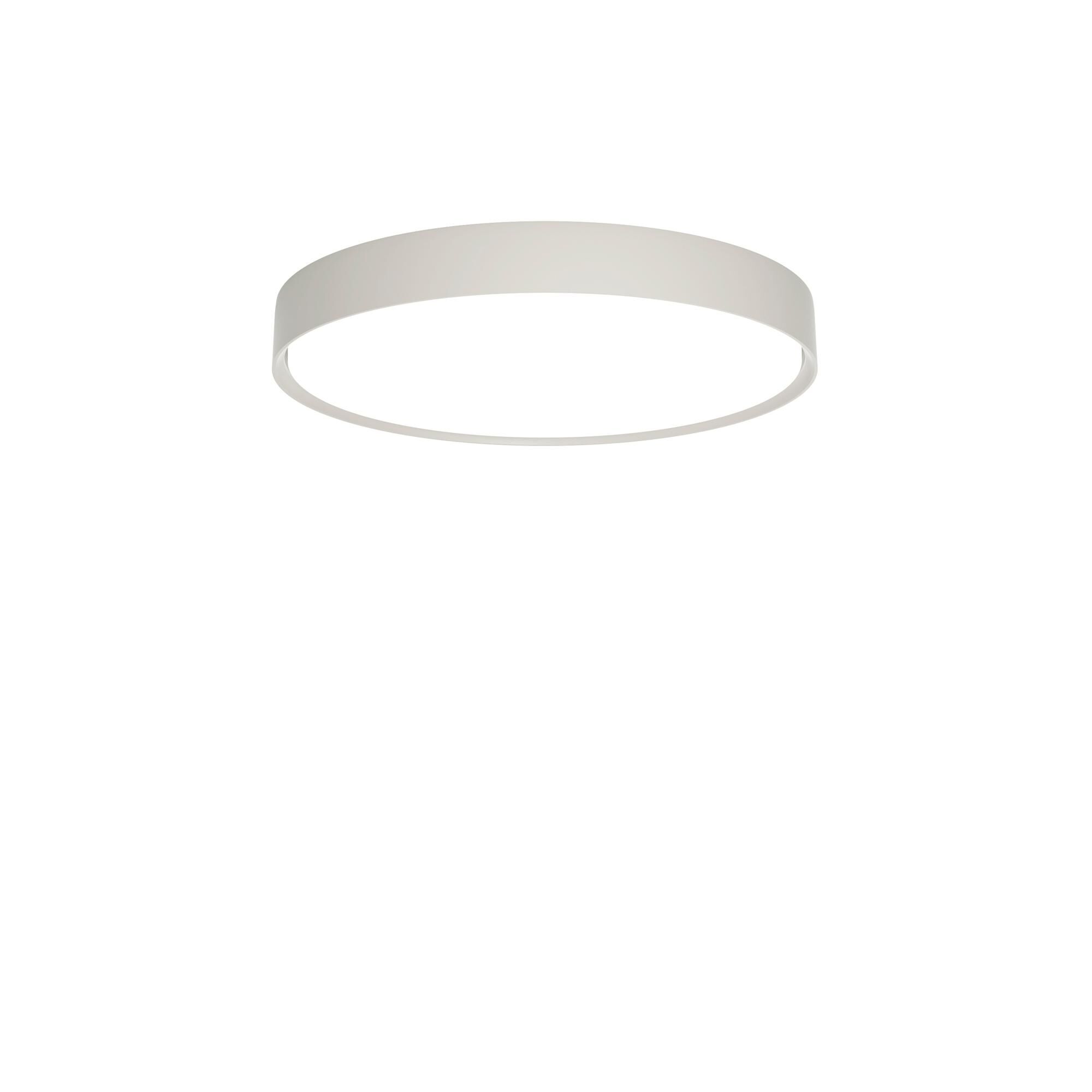 LP Slim Taklampe Delvis Innfelt É44 3000K og Dali Mørk Rå Aluminium