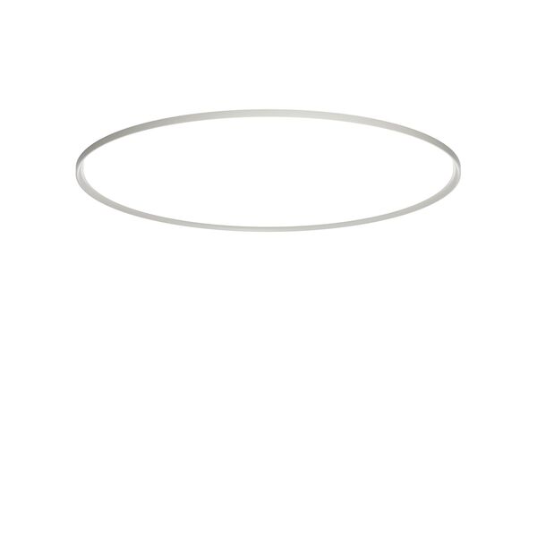 Plafoniera LP Slim da Incasso Ø68 3000K e Dali in Alluminio Grezzo Scuro