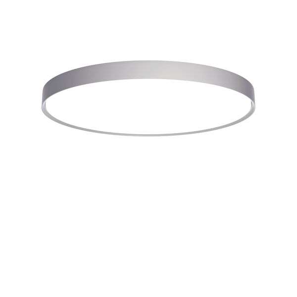Plafoniera Rotonda Sottile LP Ø68 3000K e Dali Alluminio Scuro