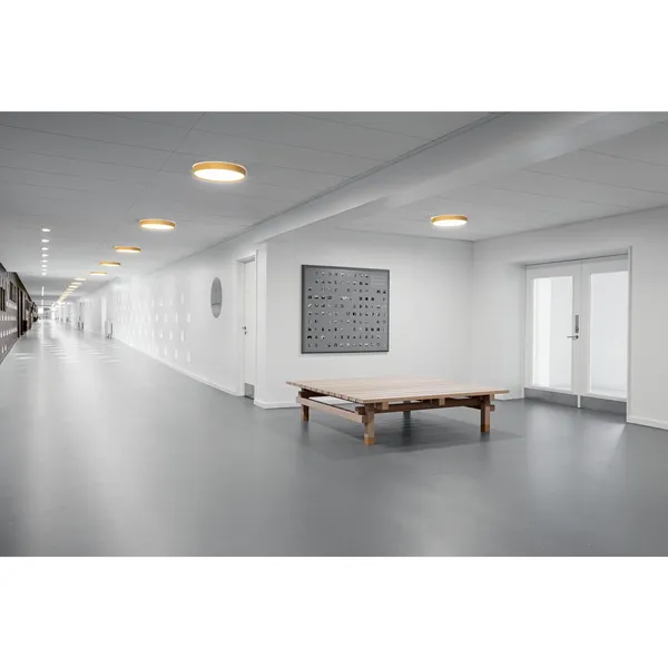 LP Slim Round Deckenleuchte Ø68 3000K & Dali Dark Aluminium