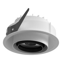 LP70 Semi-Recessed Ceiling Light Ø10.5 2700K & On/Off White
