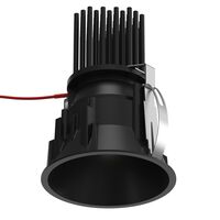Plafoniera LP70 Ø8 11W 2700K e Dali Nero