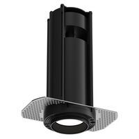 LP 51 Semi-Recessed Ceiling Light Ø5.7 2700K & On/Off Black
