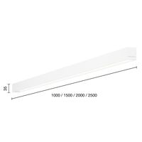 LP LIN25 Plafondlamp L150 3000K & Dali Wit