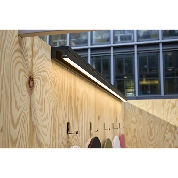 LP LIN25 Ceiling Light L200 3000K & Dali Black
