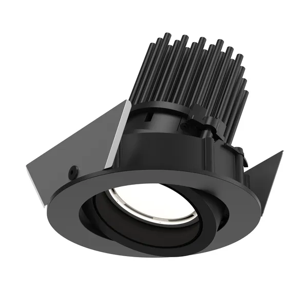 LP 45 Plafondlamp Draaibaar Ø7,5 2700K & Aan/Uit Zwart