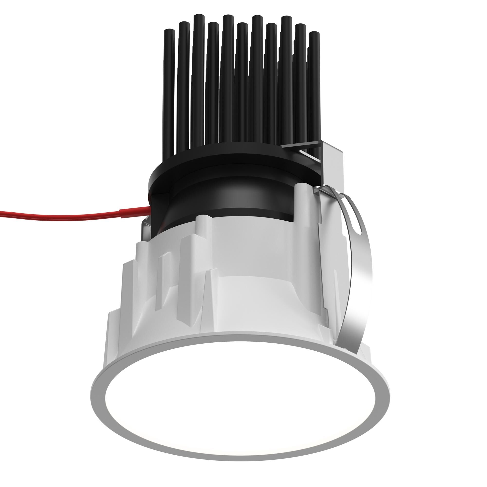 LP70 Innfelt Taklampe É8 6,5W 3000K og På/Av Hvit