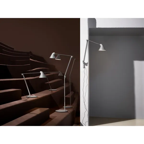 NJP Wandlamp Korte Arm 3000K Wit