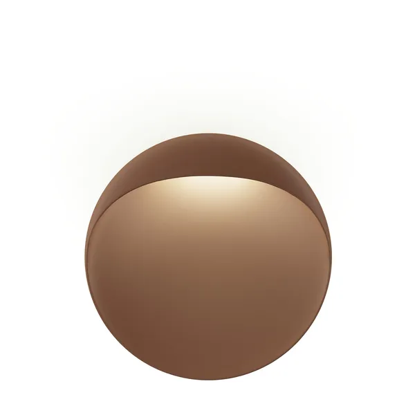 Flindt Wall/ Ceiling Light Ø20 3000K & Phase Dimmer Corten