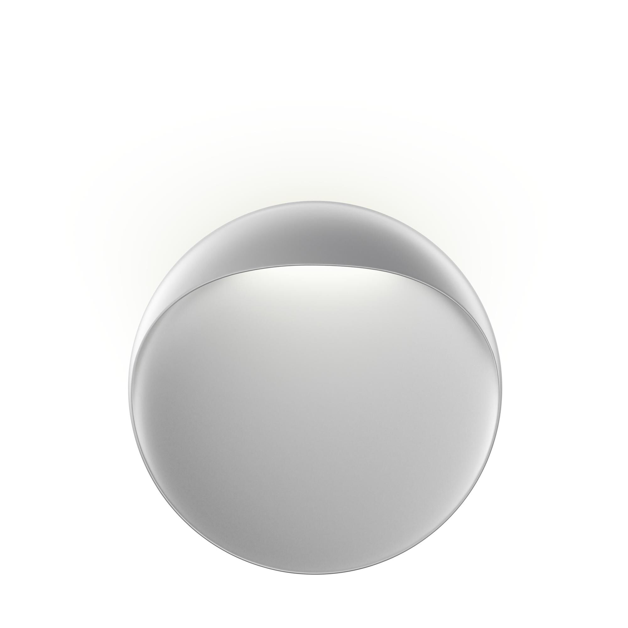 Flindt V&auml;gg-/ Taklampa &Oslash;30 3000K & Dali Aluminium