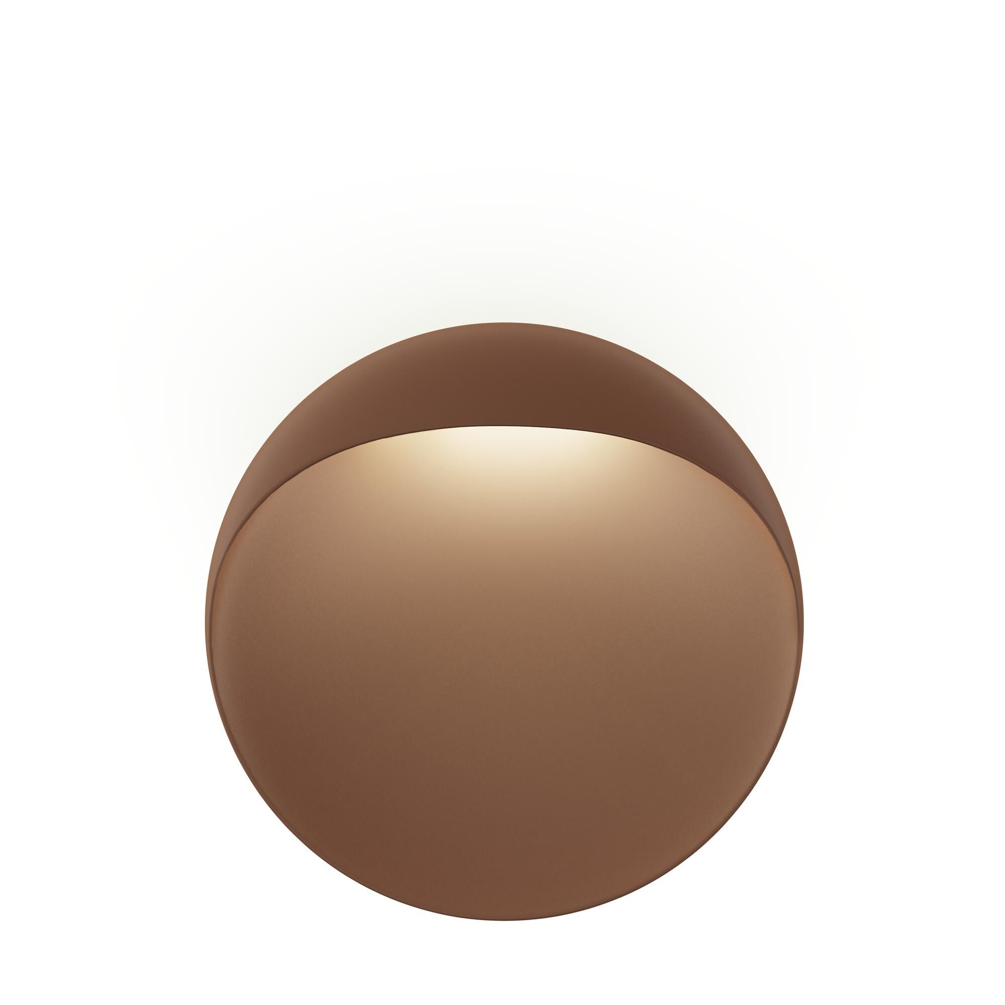 Flindt V&auml;gg-/ Taklampa &Oslash;30 3000K & Dali Corten