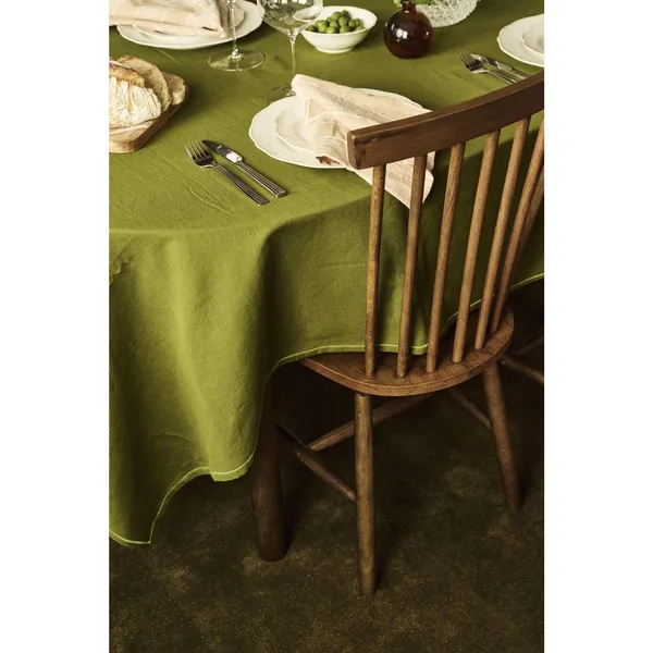 Sienna Tablecloth 140x240 Olive