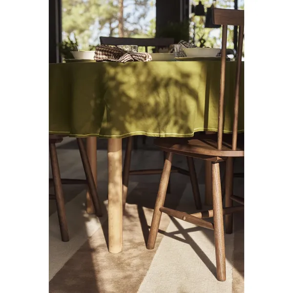 Sienna Tablecloth Ø160 Olive