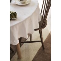 Sienna Tablecloth Ø160 White