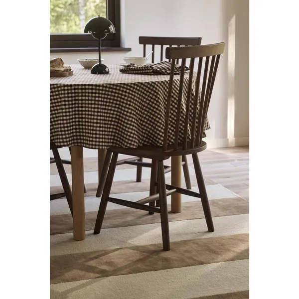 Oliva Tablecloth Ø160 Brown