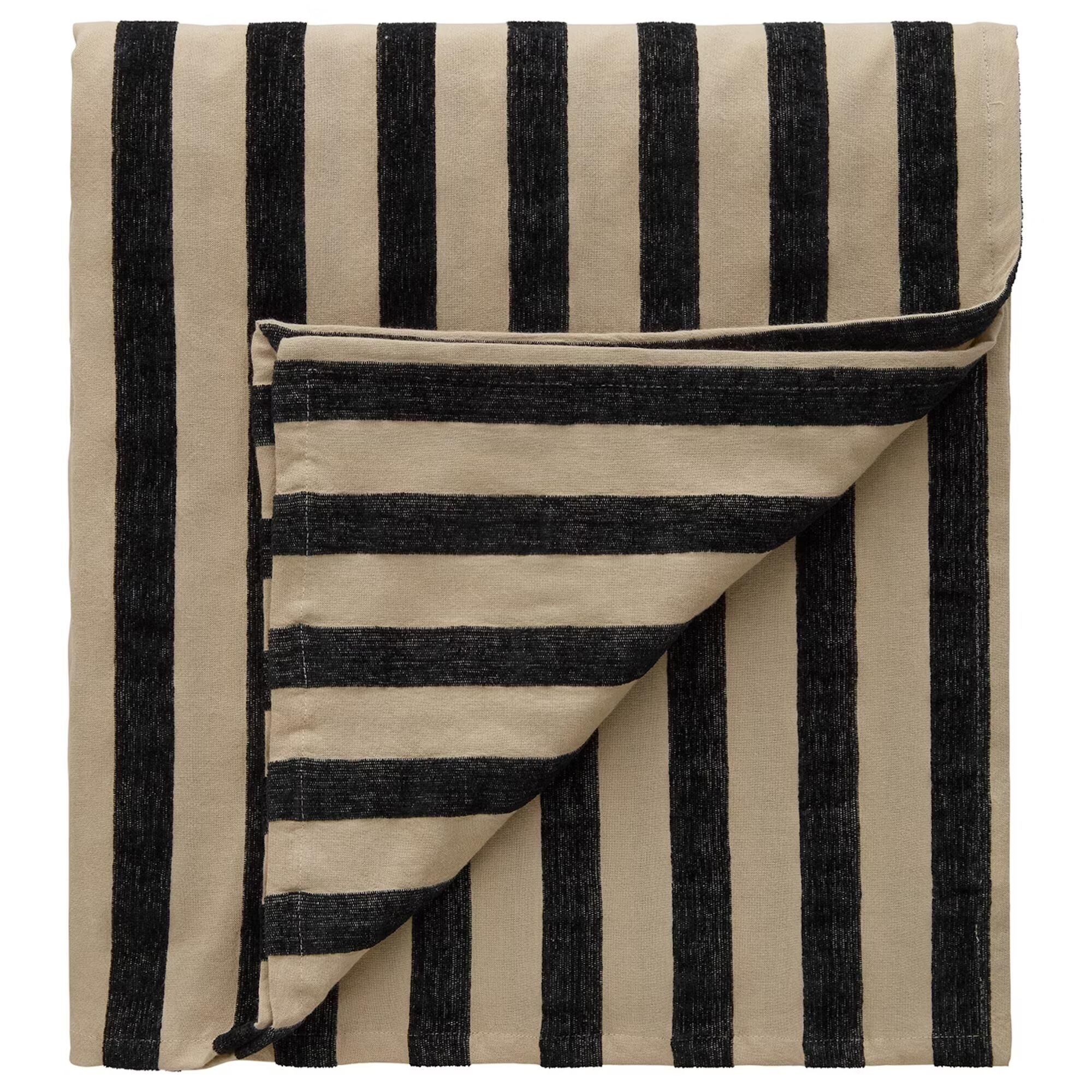 Florence Nappe 140x240 Noir/Naturel